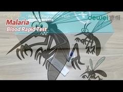 15-Min Malaria P.f/Pan Antigen Test Rapido Sangue Intero Cassetta