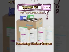 XN-350, XN-550, XN serie reagenti analizzatori Sysmex ematologia sistema chiuso codice a barre chip RFID card