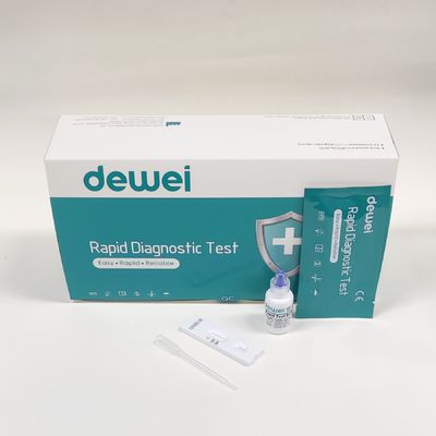 Human Papillomavirus HPV Antigen Rapid Test Cassette with Extraction Buffer and Swab
