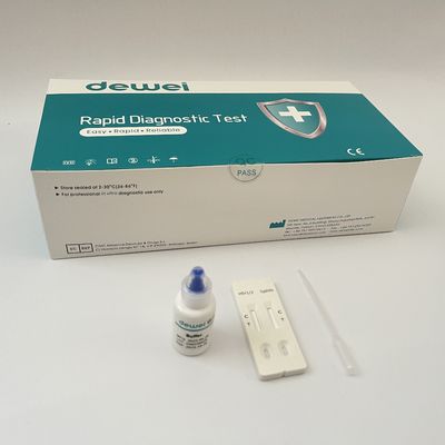 10 - 15mins Rapid Immunochromatographic HIV 1/2 Syphilis Combo Rapid Test Kit Antibodies