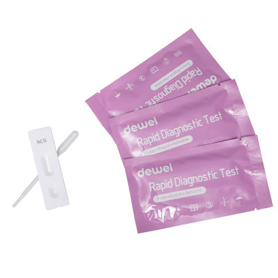 Urine HCG Rapid Test Kit Diagnostic Kit For Human Chorionic Gonadotropin
