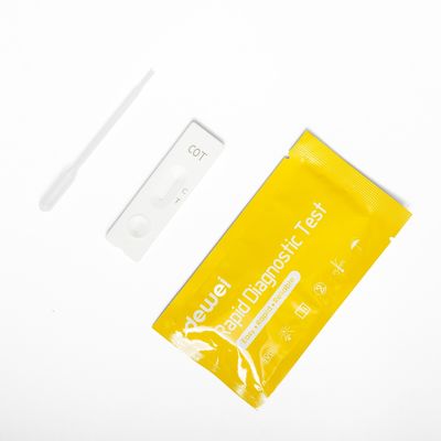 Cassette Test Kit for KET Colloidal Gold Lateral Flow Test 5 Minute Reading Time