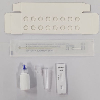 Influenza A+B Antigen Nasal Swab Rapid Test Lateral Flow Test Cassette